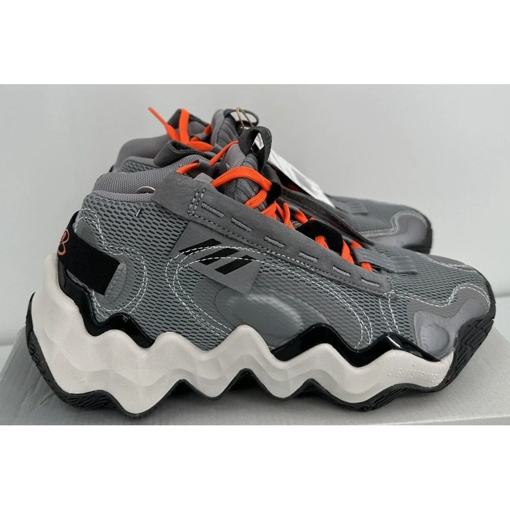 ADIDAS EXHIBIT B CANDACE PARKER MID BASKETBALL‎ SHOES Women's Size 6 Grey NEW